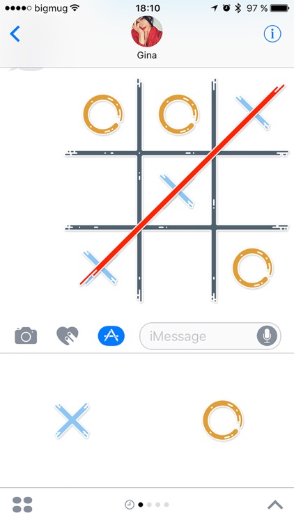 StickTacToe - Sticker Tic Tac Toe for iMessage