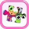 Cartoon jigsaw puzzle free game for toddler, kids, boy, girl or children