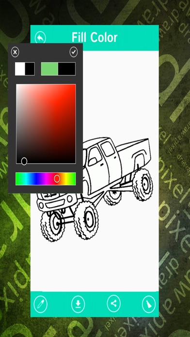 Vehicle Coloring Book-Car Drawing & Painting Pages screenshot 2