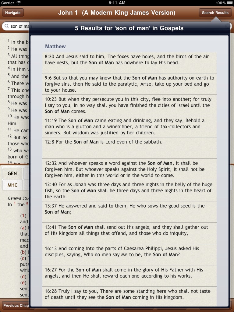 65 Bibles, Commentaries and Sermons screenshot 4