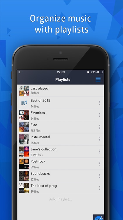CloudBeats: mp3 music player for Dropbox, Onedrive screenshot-4