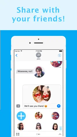 Game screenshot Emoji Kit - Personalized Stickers for iMessage apk