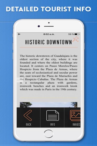 Guadalajara Travel Guide and Offline City Map screenshot 3