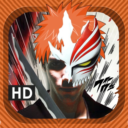 Anime Bleach Face Changer Camera Stickers HD Manga by Anas Es-souli
