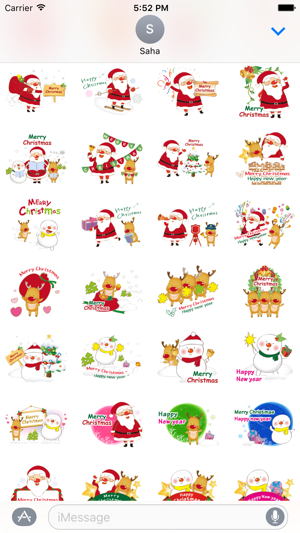 Santa Claus - Merry ChristMas Stickers Vol4(圖2)-速報App