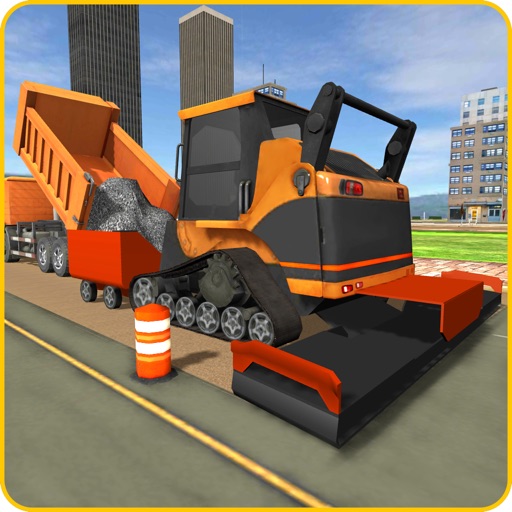 Road Builder City Construction: Heavy Excavator 3D icon