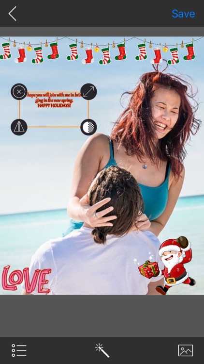 Christmas Holiday Sticker