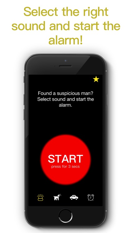 ScareHimAway - Personal Safety Alarm App