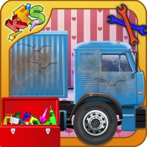 Truck Repair Mechanic Shop – Wash & Makeover Icon