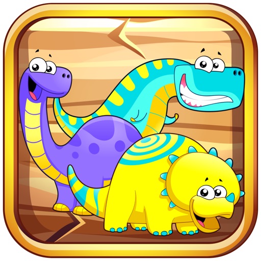 Dinosaur Picture Matching Games iOS App