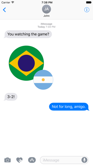 World Flag Stickers for iMessage(圖1)-速報App