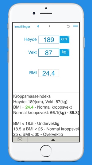 kroppsmasseindeks kalkulator kroppsmasseindeks kalkulator