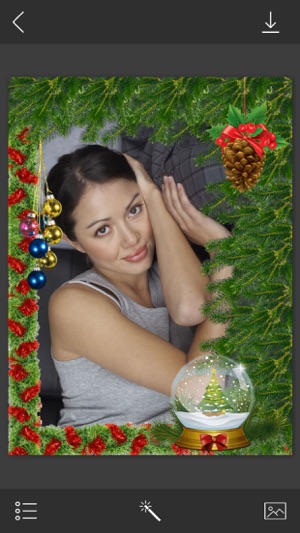 Creative Christmas HD Photo Frame - Picture art(圖3)-速報App