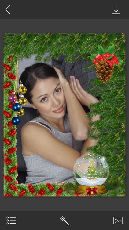 Creative Christmas HD Photo Frame - Picture art