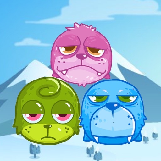 Cut the rope of the frozen bird