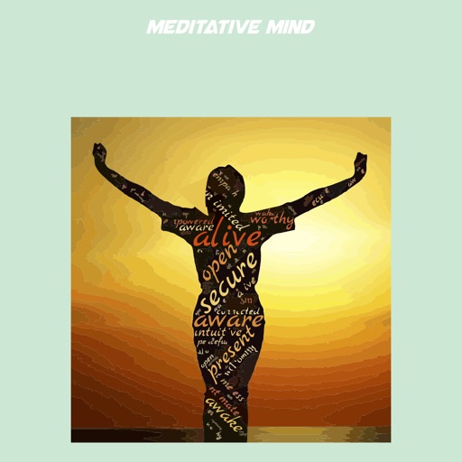 Meditative mind icon