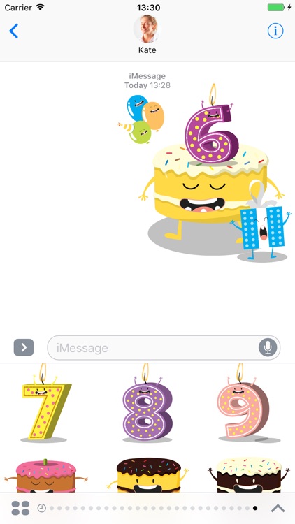 Birthday Pack - Stickers for iMessage