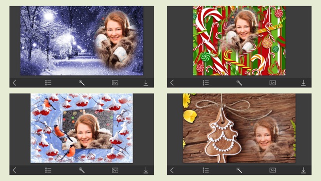 Holiday Xmas Frames - Creative frames Maker(圖4)-速報App