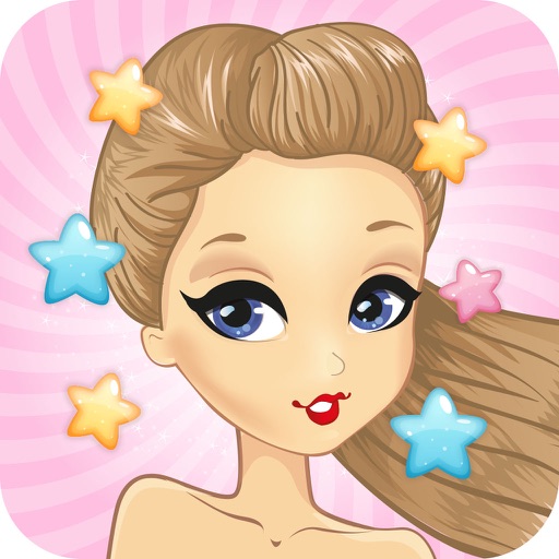Dress Up Make Over Star Girls Beauty - makeups model fashion style games Icon