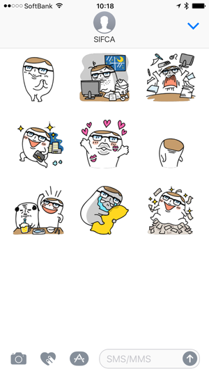 Moving NANA-san Stickers - Emoji TOKYO(圖3)-速報App