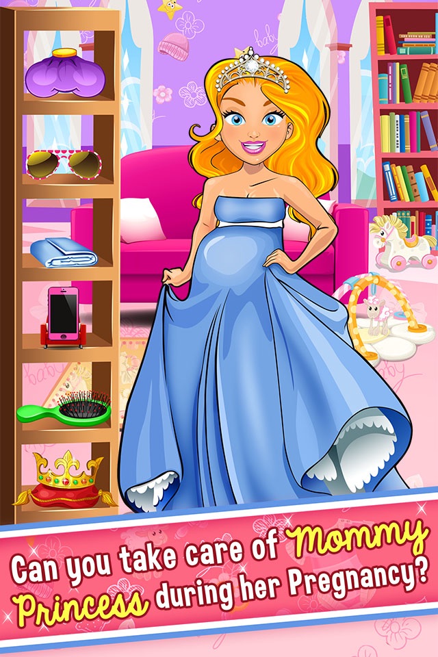 Princess Baby Salon Doctor Kids Games Free screenshot 2