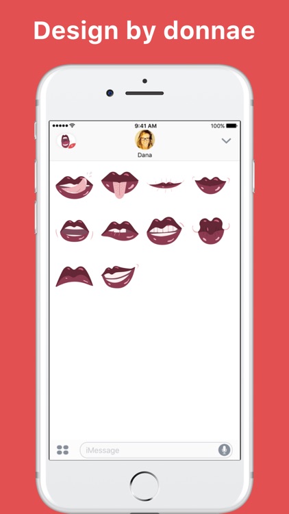 Lush Lips stickers by donnae