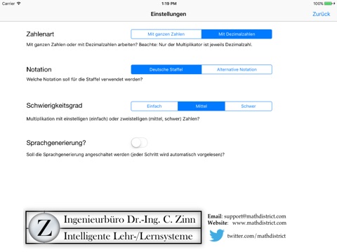 Lehrer Lämpel: Multiplication screenshot 2