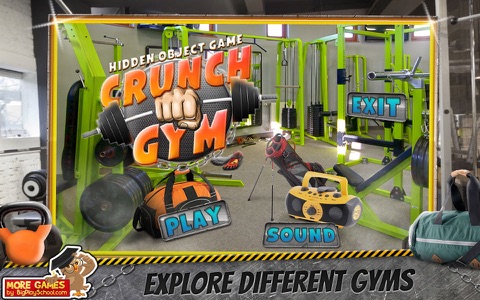 Crunch Gym Hidden Object Games screenshot 4