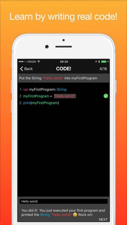 Code! Learn how to program - Swift Version