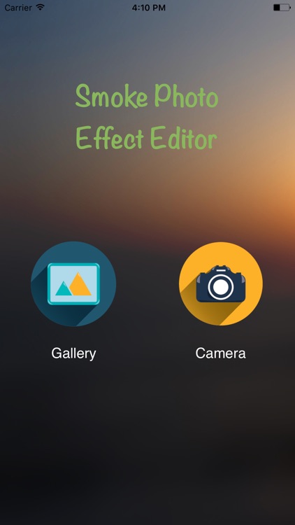 Smoke Photo Effect Editor