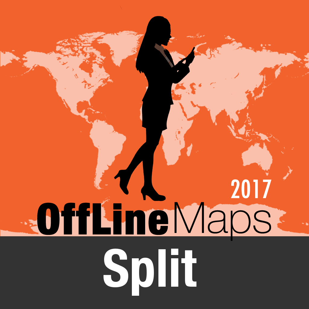 Get Split Offline Map and Travel Trip Guide for iOS, iPhone, iPad Aso Report