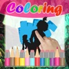 Game Paint Cartoon Coloring Kids for the Croods