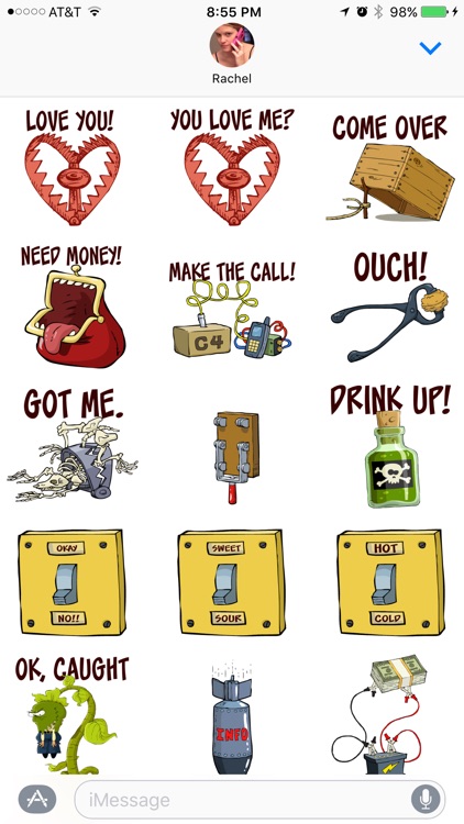 Booby Trap Stickers screenshot-0