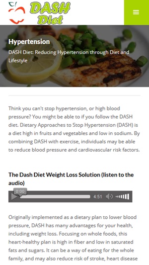 DASH Diet Plan for Healthy Weight Loss(圖2)-速報App