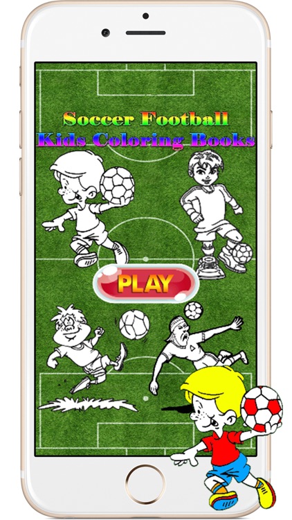 Soccer Football Kids Coloring Books Games for Kids