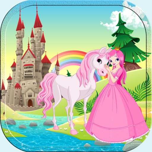 Princess & Unicorns for Kids : Cute Jigsaw Puzzles Icon