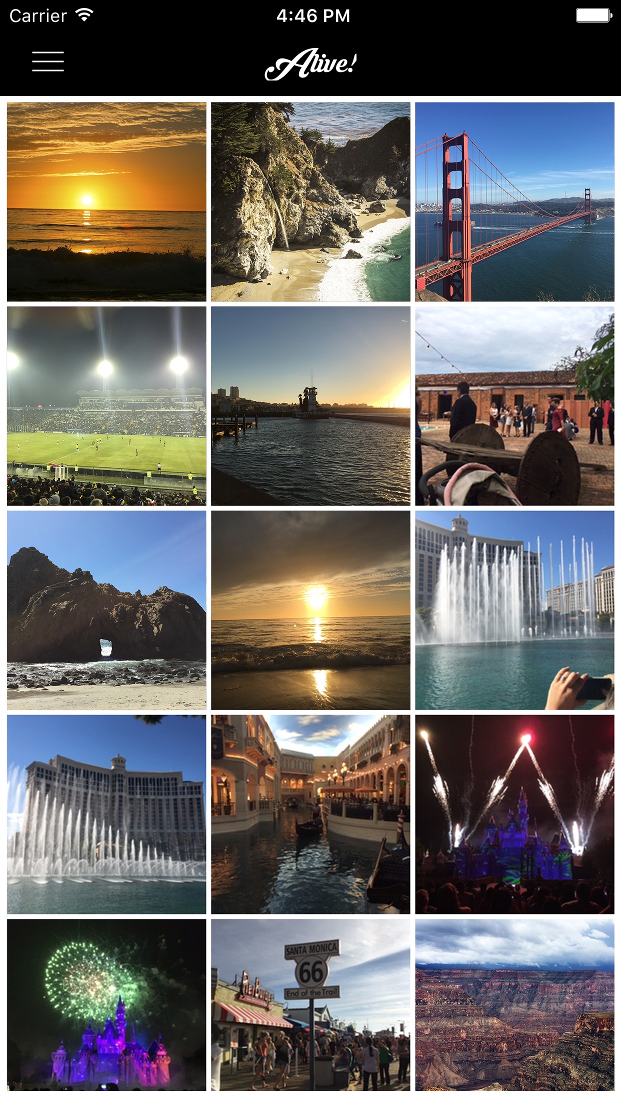 Screenshot do app Alive! Effects and Filters for Live Photos