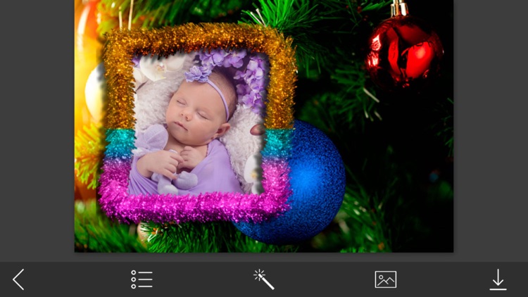 Creative Xmas Photo Frame - Picture Editor