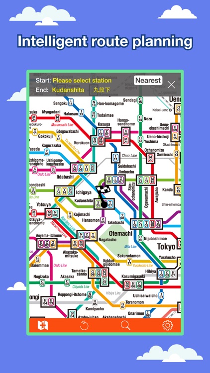Tokyo Transport Map - Subway Map and Route Planner