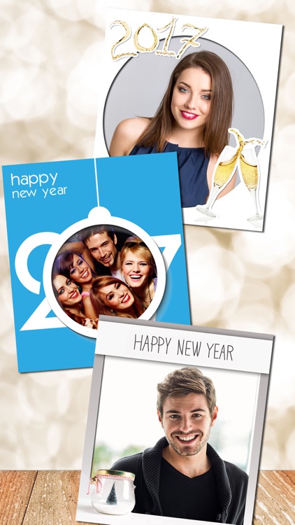 Happy New Year Photo Frames Album & Collage 2017 screenshot-4