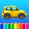 Coloring book Cars games for kids boys, girls free