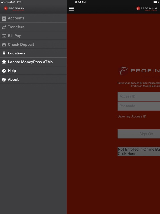 Profinium Mobile for iPad