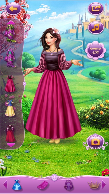 Dress Up Princess Snow White screenshot-0