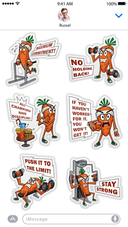 Motivational Gym Carrot