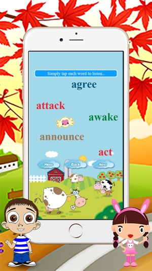 Action Verbs 基礎英語少兒(圖2)-速報App