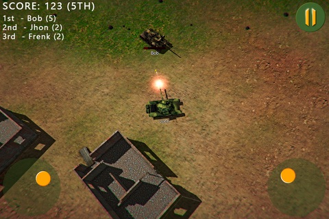 Tanks Online io Blitz War 3D screenshot 2