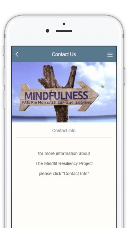Mindfit Resiliency Project
