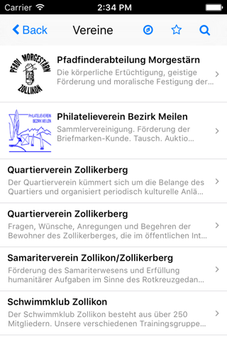 Gemeinde Zollikon screenshot 2
