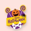Sticker Halloween Scary