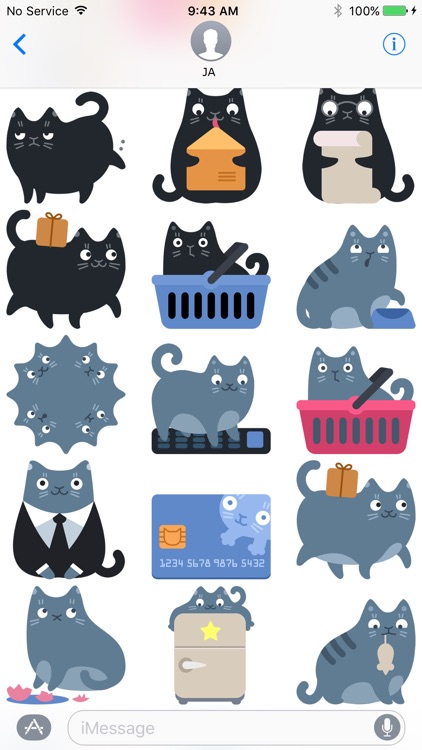 Cat Commerce Sticker